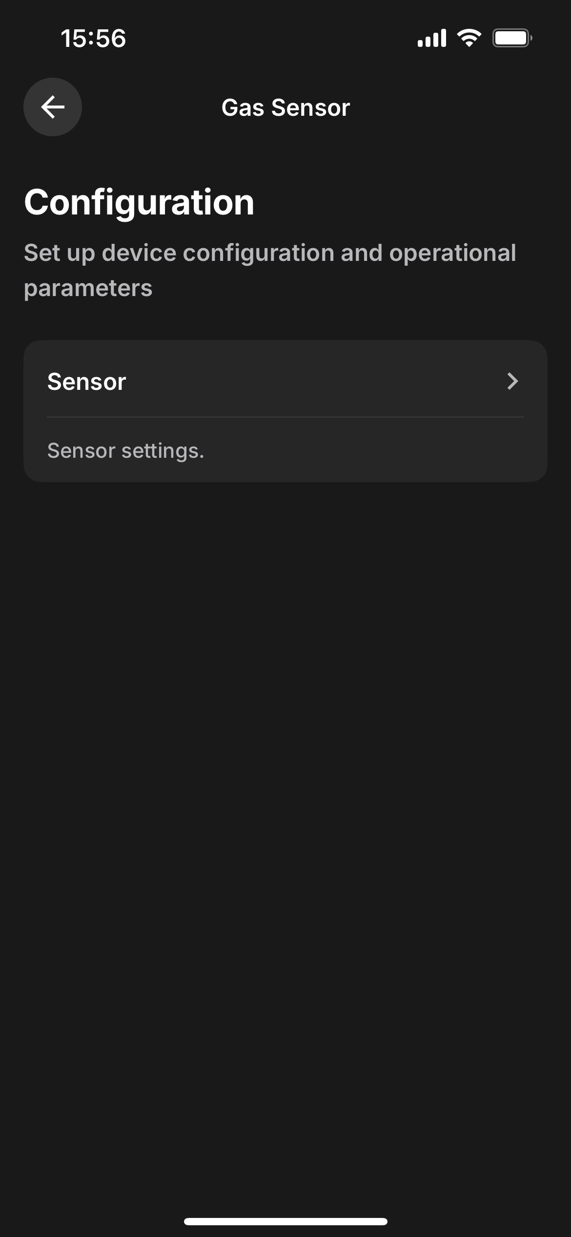 Device configuration